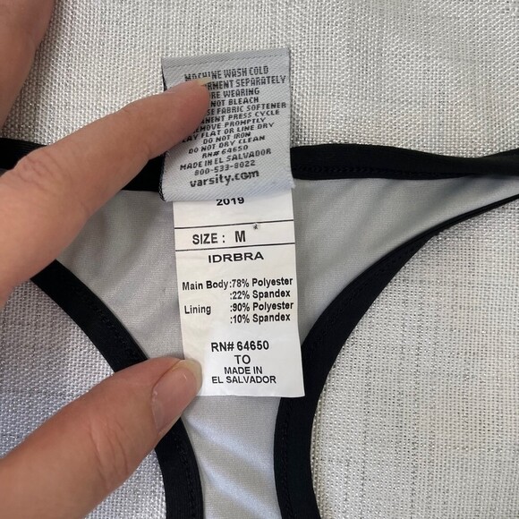 Varsity Spirit Women’s Sports Bra. Size M - Picture 3 of 8